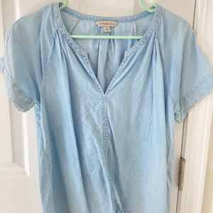 Calvin Klein Denim Blouse